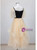 Champagne Tulle Straps Homecoming Dress
