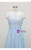 Blue Tulle Spagehtti Straps Bow Short Homecoming Dress