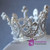 bride wedding hair accessories small round circle crown princess