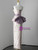 Purple Mermaid Strapless Butterfly Prom Dress