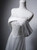 Elegant White Satin Lace Strapless Wedding Dress