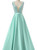 Fairy Tale Green Prom Dresses Satin Prom Dresses Sexy Prom Dresses