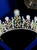 Baroque bride headdress ornaments fashion color crystal beaded crown