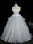 White Tulle Sequins Strapless Appliques Quinceanera Dress White Tulle Sequins Strapless Appliques Quinceanera Dress