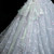 Blue Tulle Sequins Flower Quinceanera Dress