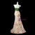 Champagne Sequins Green Tulle Strapless Prom Dress