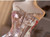 Pink Mermaid Sequins Beading Strapless Prom Dress