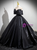 Black Off the Shoulder Bow Quinceanera Dress