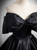 Black Off the Shoulder Bow Quinceanera Dress