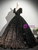 Black Ball Gown Sequins V-neck Short Sleeve Quinceanera Dress Black Ball Gown Sequins V-neck Short Sleeve Quinceanera Dress