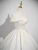 Light Champagne Appliques Quinceanera Dress