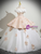 White Satin off the Shoulder 3D Flower Quinceanera Dress White Satin off the Shoulder 3D Flower Quinceanera Dress