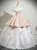 White Satin off the Shoulder 3D Flower Quinceanera Dress White Satin off the Shoulder 3D Flower Quinceanera Dress