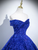 Royal Blue Sequins Off the Shoulder Quinceanera Dress Royal Blue Sequins Off the Shoulder Quinceanera Dress