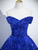 Royal Blue Sequins Off the Shoulder Quinceanera Dress Royal Blue Sequins Off the Shoulder Quinceanera Dress