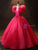 Fuchsia Tulle Lace Pearls Quinceanera Dress Fuchsia Tulle Lace Pearls Quinceanera Dress