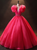 Fuchsia Tulle Lace Pearls Quinceanera Dress Fuchsia Tulle Lace Pearls Quinceanera Dress