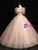 Pink Tulle Sequins Puff Sleeve Beading Quinceanera Dress Pink Tulle Sequins Puff Sleeve Beading Quinceanera Dress