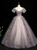 Purple Tulle Sequins Puff Sleeve Beading Quinceanera Dress Purple Tulle Sequins Puff Sleeve Beading Quinceanera Dress