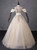 Champagne Tulle Sequins Beading Bow Quinceanera Dress Champagne Tulle Sequins Beading Bow Quinceanera Dress