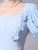 Puff Sleeve Square Neck Flower Beading Mother Of The Bride Dress Puff Sleeve Square Neck Flower Beading Mother Of The Bride Dress