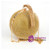 Fashion Golden Round ball Wristlets Women Clutch Evening Bag