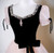 Pink Tulle Sequins Puff Sleeve Bow Beading Prom Dress