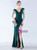 In Stock:Ship in 48 Hours V-neck Pleats Beading Prom Dress