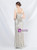 In Stock:Ship in 48 Hours Silver Mermaid Sequins Feather Prom Dress