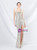 In Stock:Ship in 48 Hours Silver Mermaid Sequins Feather Prom Dress