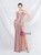 In Stock:Ship in 48 Hours Pink Mermaid Sequins Beading Feather Prom Dress