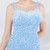 In Stock:Ship in 48 Hours Light Blue Sequins Straps Short Prom Dress