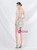 In Stock:Ship in 48 Hours Silver Sequins Beading Party Dress