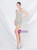 In Stock:Ship in 48 Hours Silver Sequins Beading Party Dress