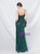 In Stock:Ship in 48 Hours Green Mermaid Sequins Straps Prom Dress