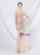 In Stock:Ship in 48 Hours Gold Mermaid Sequins Straps Prom Dress