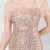 In Stock:Ship in 48 Hours Gold Mermaid Sequins Straps Prom Dress
