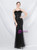 In Stock:Ship in 48 Hours Black Mermaid Sequins Straps Prom Dress
