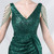 In Stock:Ship in 48 Hours Sequins V-neck Split Beading Party Dress