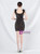 In Stock:Ship in 48 Hours Colorful Black Sequins Straps Split Party Dress