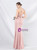 In Stock:Ship in 48 Hours Pink Spaghetti Straps Pleats Prom Dress