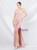 In Stock:Ship in 48 Hours Pink Spaghetti Straps Pleats Prom Dress