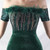In Stock:Ship in 48 Hours Green Velvet Short Sleeve Party Dress                                                                                                                                                                                                                                                                                                                                                                                                                                                                                                                                                         