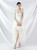 In Stock:Ship in 48 Hours White Tulle Hi Lo Party Dress