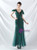 In Stock:Ship in 48 Hours Green Sequins Tulle Straps Party Dress