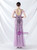 In Stock:Ship in 48 Hours Purple Sequins Tulle Straps Party Dress