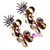 lady Special Design Bohemian Wedding Statement Earrings Jewelry