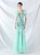 In Stock:Ship in 48 Hours Mint Green Sequins Tulle Straps Party Dress