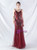 In Stock:Ship in 48 Hours Sexy Burgundy Sequins Tulle Party Dress