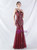 In Stock:Ship in 48 Hours Sexy Burgundy Sequins Tulle Party Dress